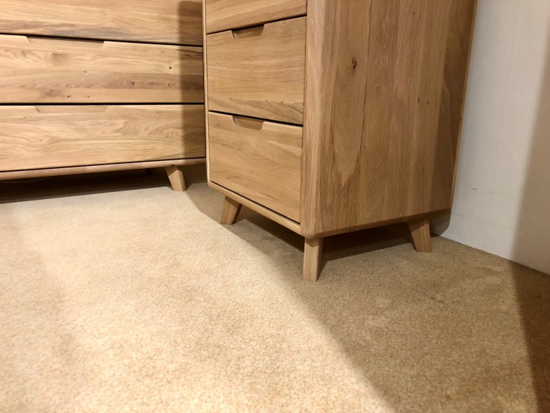 - Lugano Bedroom Slim 4 Drawer Chest