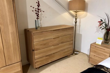 - Lugano Bedroom 4 Drawer Wide Chest