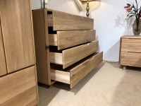 - Lugano Bedroom 4 Drawer Wide Chest thumbnail