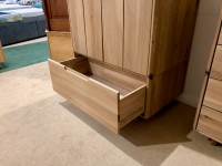 - Lugano Bedroom Double Wardrobe with Drawer thumbnail