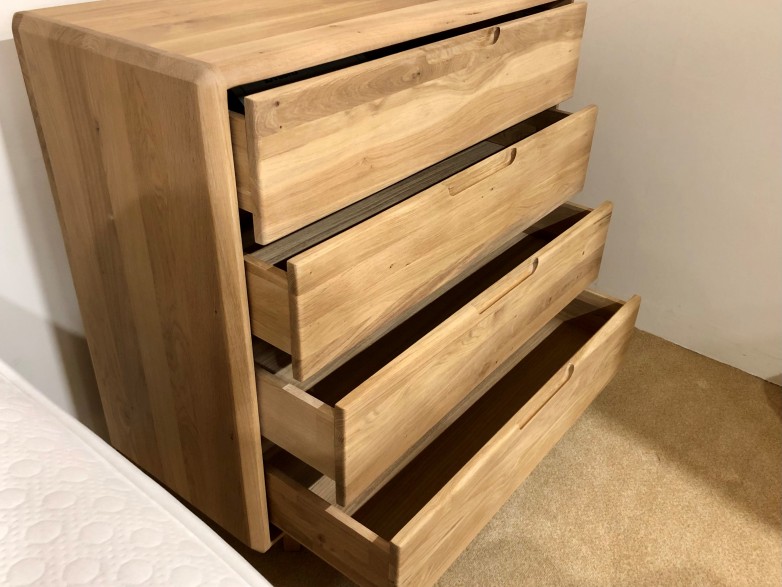 - Lugano Bedroom Medium 4 Drawer Chest