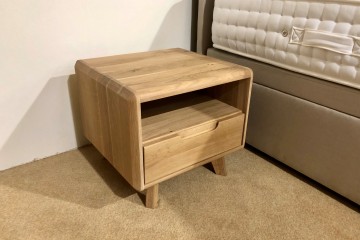 - Lugano Bedroom 1 Drawer Nightstand