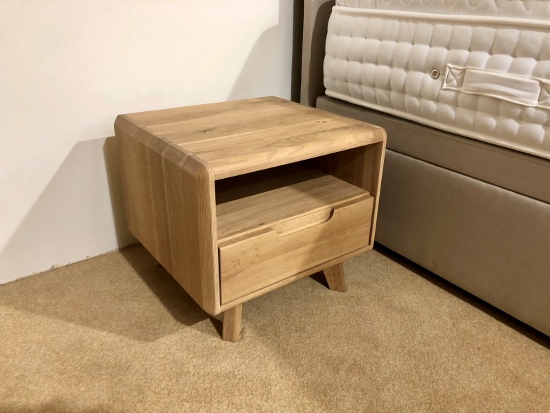- Lugano Bedroom 1 Drawer Nightstand