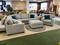 - Eden Corner Sofa, Armchair and Large Storage Footstool (Scatters Included) thumbnail