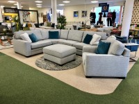 - Eden Corner Sofa, Armchair and Large Storage Footstool (Scatters Included) thumbnail