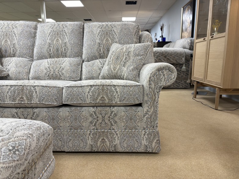 - Hamilton 3-Seater Sofa, Armchair and Princess Footstool