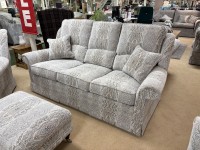 - Hamilton 3-Seater Sofa, Armchair and Princess Footstool thumbnail