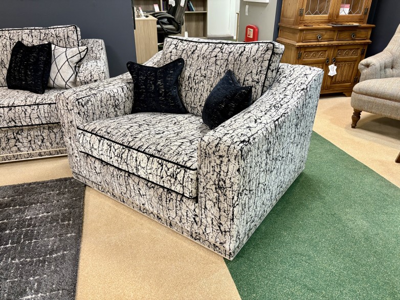 - 5th Avenue 3.5-Seater Sofa, 1.5-Seater Armchair and Footstool