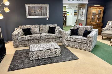 - 5th Avenue 3.5-Seater Sofa, 1.5-Seater Armchair and Footstool