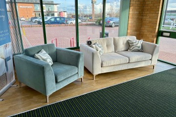 - Garcia Large Sofa and Armchair (Scatters Included)