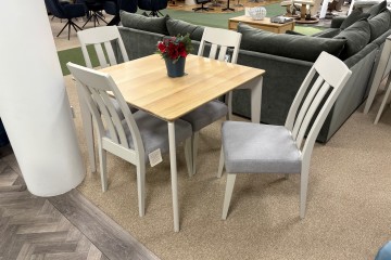 - Buckingham Dining Table and 4x Dining Chairs