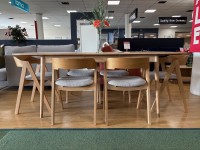 - Salita Extending Dining Table and 6x Dining Chairs thumbnail