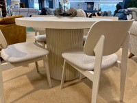- Danse Circular Dining Table and 4x Dining Chairs thumbnail