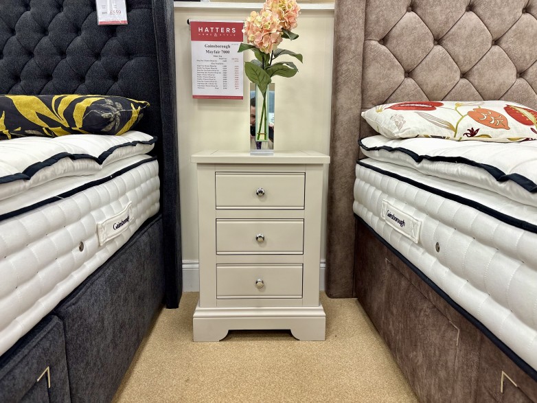 - Alameda Bedroom 3 Drawer Bedside
