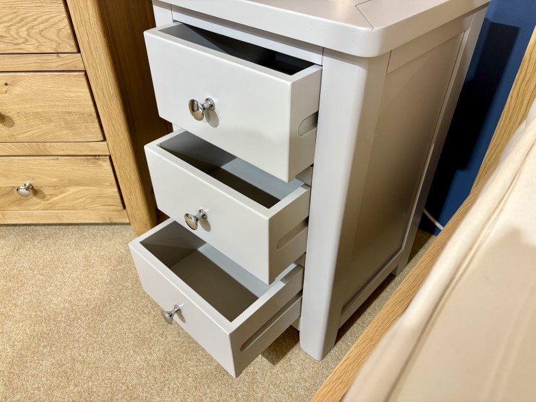 - Thames Bedroom 3 Drawer Bedside
