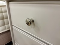 - Chartwell Bedroom Large 3 Drawer Bedside with Painted Top thumbnail