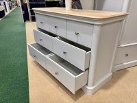 - Chartwell Bedroom 3 + 4 Wide Chest with Oak Top thumbnail