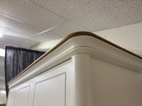 - Chartwell Bedroom Triple Hanging Wardrobe with Oak Top thumbnail