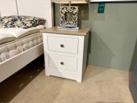 - Modo 25 Bedroom 2 Drawer Wide Bedside with Oak Top thumbnail