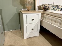 - Modo 25 Bedroom 2-Drawer Narrow Bedside with Oak Top thumbnail