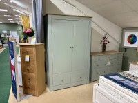 - Modo 25 Bedroom 2-Door 2-Drawer Wardrobe with Oak Top thumbnail