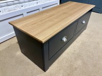 - Modo 25 Bedroom Large Blanket Chest with Oak Top thumbnail