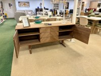 - Galaxy 2-Door 3-Drawer Sideboard in Walnut Intarsia thumbnail