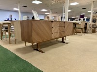 - Galaxy 2-Door 3-Drawer Sideboard in Walnut Intarsia thumbnail