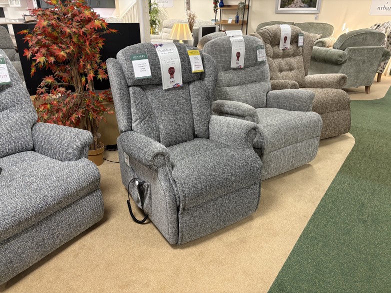 - Cartmel Standard Dual-Motor Lift-Rise Recliner Armchair