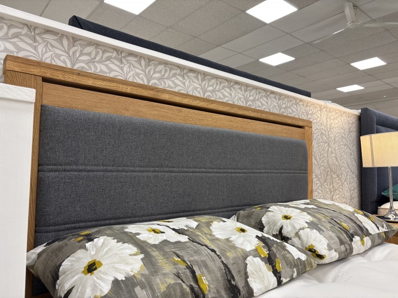 - Lawson Double-Size Bedstead with Upholstered Headboard