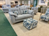 - Savannah 2-Seater Sofa and Storage Footstool (Scatters Included) thumbnail