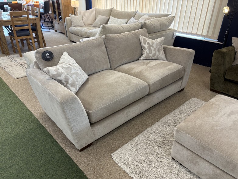 - Juliet Large Sofa and Storage Footstool (Scatters Included)