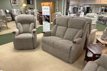 - Canterbury 2-Seater Sofa and Standard Manual-Reclining Armchair