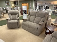 - Canterbury 2-Seater Sofa and Standard Manual-Reclining Armchair thumbnail