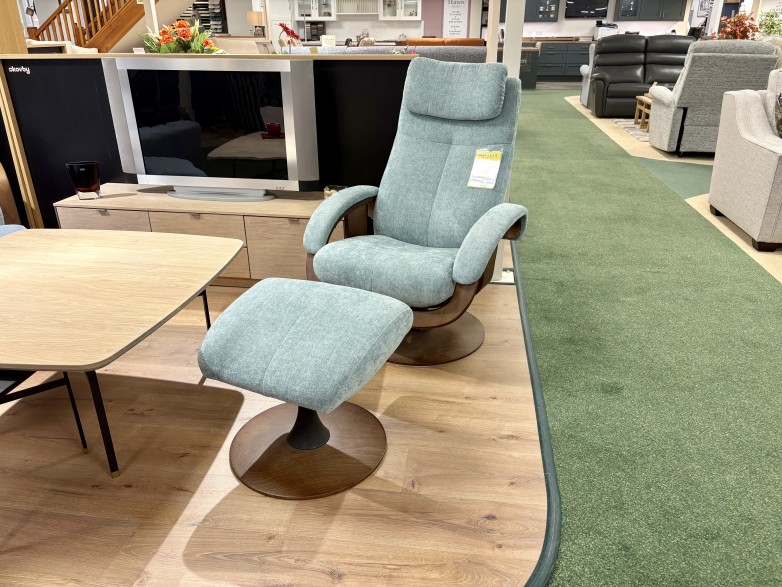 - Katia Swivel-Recliner Chair and Footstool