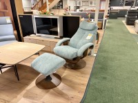 - Katia Swivel-Recliner Chair and Footstool thumbnail