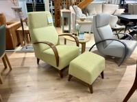 - Izan Chair and Zip Footstool thumbnail