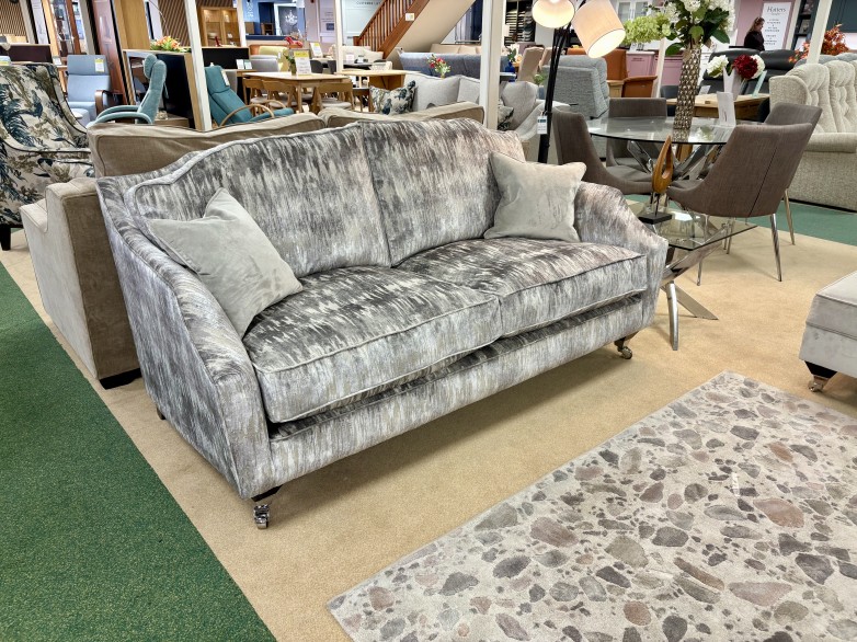 - Hockley 2-Seater Patterned Sofa (Scatters Included)