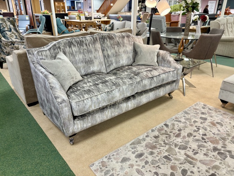 - Hockley 2-Seater Patterned Sofa (Scatters Included)
