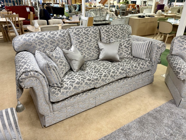 - Delphic 3-Seater High-Arm Emperor Sofa and Master Armchair