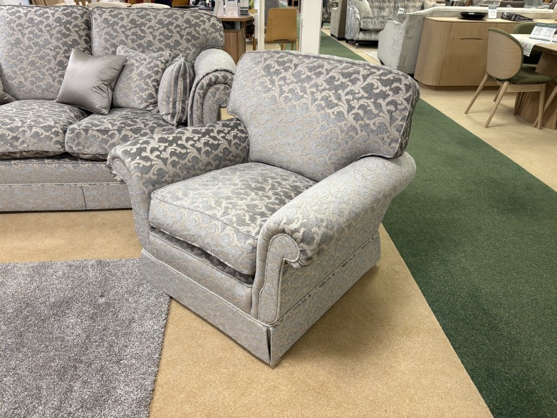 - Delphic 3-Seater High-Arm Emperor Sofa and Master Armchair