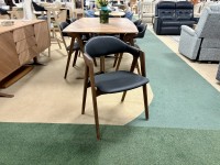 - Fusion Dining Table with 2x Extension Leaves and 6x Titan Dining Chairs thumbnail