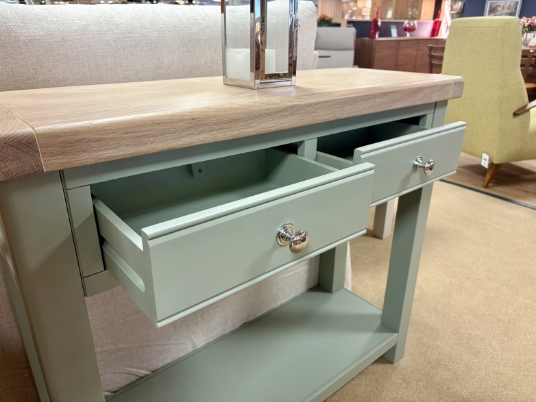 - Utah Dining Sage Green Console Table