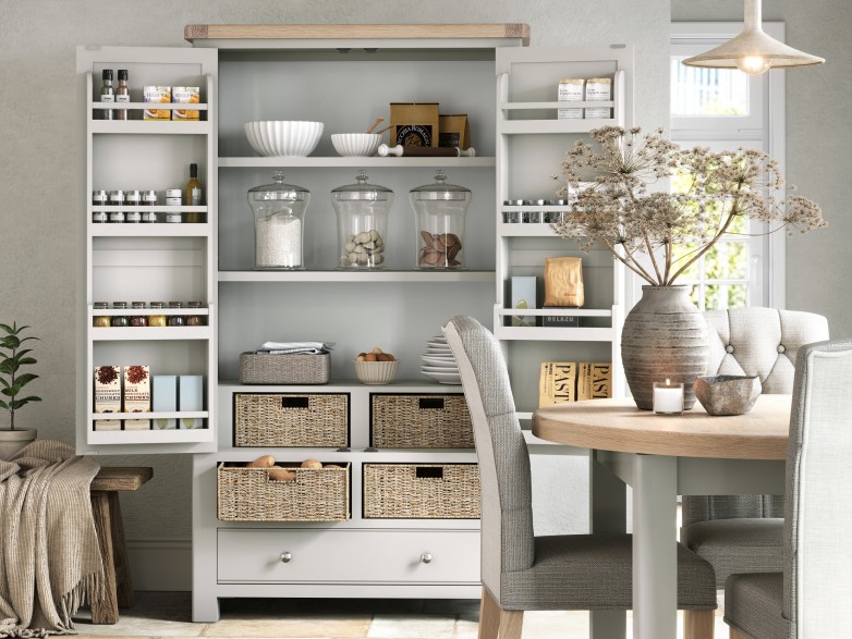 - Utah Dining Collection - Stone Grey