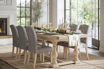 - Utah Dining Collection - White Wash