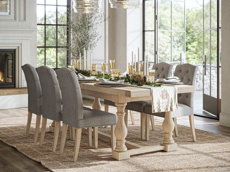 - Utah Dining Collection - White Wash