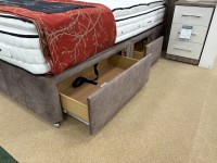 - Mayfair Kingsize (5ft) 5000 Pillow-Top with 2+2 Drawer Set and Buttoned Headboard thumbnail