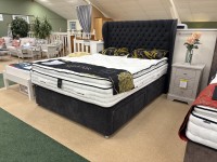 - Mayfair Kingsize (5ft) 7000 Pillow-Top with 2 Drawer Set and Winged Headboard thumbnail