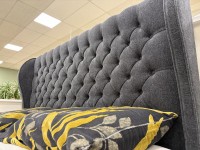 - Mayfair Kingsize (5ft) 7000 Pillow-Top with 2 Drawer Set and Winged Headboard thumbnail
