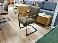 - Extending Dining Table in Lacquered Walnut (SM37N) with 4x Adele Dining Chairs thumbnail